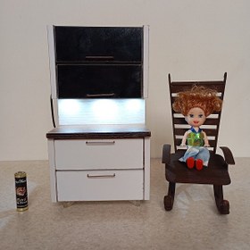 تصویر چراغ خواب کابینتی 