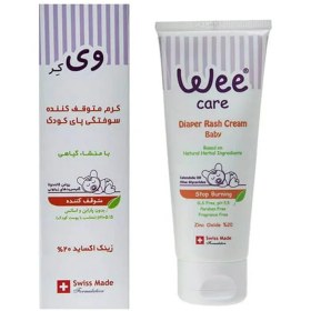 تصویر کرم متوقف کننده سوختگی پای کودک Wee Care Diaper Rash Stop Cream