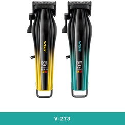 تصویر ماشین اصلاح وی جی آر مدل V-273 با برش مستقیم و تیغه استیل ضد زنگ 