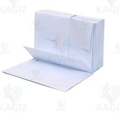 تصویر پاکت دعوت اندازه 14×8 سفید بسته 100عددی 