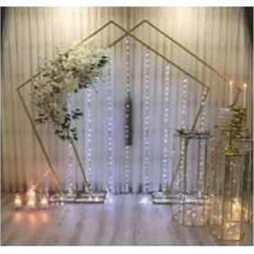 تصویر بکگراند 5 ضلعی 