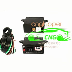 تصویر کلید و سیم کشی سه حالته سی ان جی CNG مدل فن آورانی شرکت استار صنعت Star Sanat Co., FAP model three-mode switch and wiring