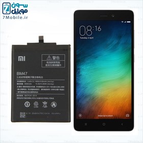تصویر باتری اصلی شیائومی Xiaomi Redmi 3S Prime با 6 ماه گارانتی battery of Xiaomi Redmi 3S Prime - BM47
