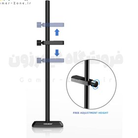 تصویر براکت کارت گرافیک (عمودی) کول مون مدل Coolmoon GH-195 / GH-260 Aluminum Alloy Vertical GPU Support Bracket/Stand 