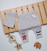 تصویر شلوار نوزادی نخ پنبه برند H&M | سایز 