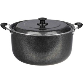 تصویر قابلمه تک سایز 38 درب فلزی عروس single size pot with 38 metal lids