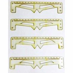 تصویر شابلون ابرو برای میکروبلیدینگ و تاتو 