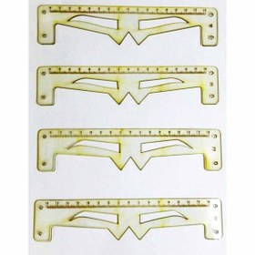 تصویر شابلون ابرو برای میکروبلیدینگ و تاتو 