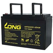 تصویر باتری یو پی اس لانگLONG 12V-100A UPS Battery 