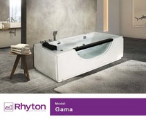 تصویر جکوزی ریتون مدل گاما سایز 160*75*60 