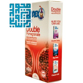 تصویر کاندوم تنگ کننده دابل اناری ناچ کدکس 12 عددی Kodex Double Pomegranate