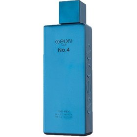 تصویر عطر ادکلن مردانه نئون Neon شماره ۴ حجم ۱۰۰ میلی لیتر 