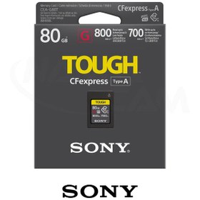 تصویر کارت حافظه سی اف اکسپرس سونی 80 گیگ – Sony 80GB CFexpress Type A Tough Sony 80GB CFexpress Type A Tough memory card