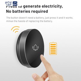 تصویر زنگ بی سیم مدل هوشمند ZA1 