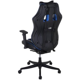 تصویر صندلی گیمینگ بامو آبی Gaming Chair Bamo Blue 