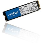 تصویر اس اس دی کروشال Crucial M.2 2280 CT500P2 NVME 500GB SSD استوک 