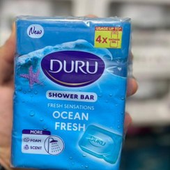 تصویر صابون دورو مدل Ocean Fresh آبی 