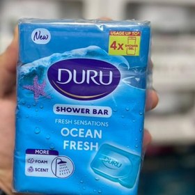 تصویر صابون دورو مدل Ocean Fresh آبی 