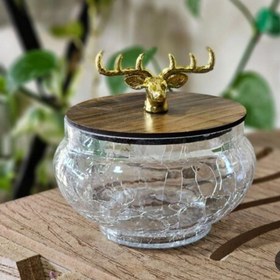 تصویر قندان آبگز درب چوبی 