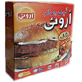 تصویر تپل برگر 85% گوشت 500gr اروئی 