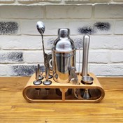 تصویر ست بار سرد استیل ۱۲ پارچه 