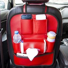 تصویر کیف چرم پشت صندلی خودرو مجموعه 2 عددی تنوع رنگ بالا 