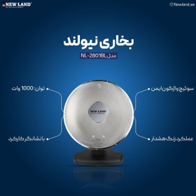 تصویر بخاری برقی نیولند مدل 2801BL 