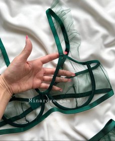 تصویر ست لباس زیر فانتزی زنانه جنس تورگاز با کیفیت عالی دارای سایزبندی کد 1870 Women's lingerie