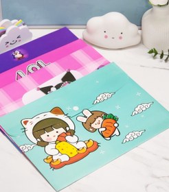 تصویر پوشه دکمه دار آ۴ 