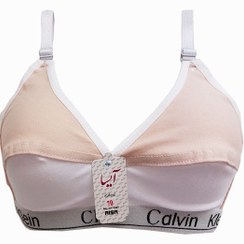 تصویر سوتین نخی بدون فنر calvinklein کد C-4007 کرم 