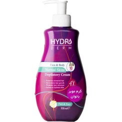 تصویر هیدرودرم کرم موبر صورت و بدن بانوان پوست معمولی Hydroderm Face And Body Women Depilatory Cream For Normal Skin