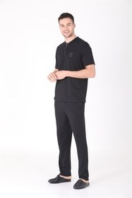 تصویر ست پیژامه مردانه چهار لباس خواب اورجینال D'S Damat 