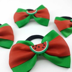 تصویر کش موی هندوانه ای ویژه یلدا 