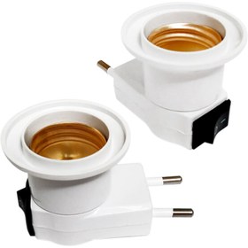 تصویر سرپیچ دو شاخ دار کلید دار 