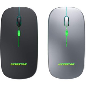 تصویر ماوس بی سیم کینگ استار مدل KM535RW Kingstar KM535RW Wireless Mouse