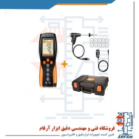 تصویر آنالایزر گاز های احتراقی و خروجی دودکش تستو TESTO 330-1 LX Flue Gas Analyzer 0563603370 TESTO 330-1 LX