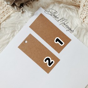 تصویر تگ خام کد 173 ( بسته 25 عددی ) 