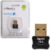 تصویر دانگل بلوتوث ورژن 5.0 رویال (Royal) مدل RB-278 ROYAL Bluetooth USB Dongle Model RB-278