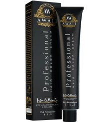 تصویر رنگ مو بلوند دودی طلایی روشن آوایی شماره 8.13 حجم 120 میلی لیتر 