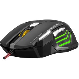 تصویر ماوس گیمینگ با سیم دی نت مدل X7 D-NET Gaming Mouse X7