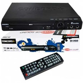 تصویر پخش کننده DVD کنکورد پلاس (Concord+) مدل DV-2650 