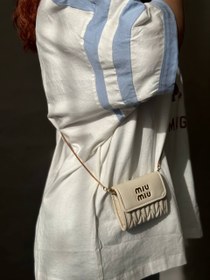 تصویر کیف مینی میومیو - قهوه‌ای سوخته 