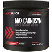 تصویر پودر مکس کارنوزین مکس ماسل 192 گرم بتا آلانین 