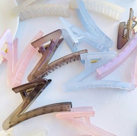 تصویر کلیپس سر مدل Z یخی - مشکی 