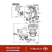تصویر 17730-35030 -مخزن هواکش تویوتا کریسیدا 88-92B Toyota Cressida 1988–1992 Air Cleaner Resonator / Intake Chamber – OEM 17730‑35030