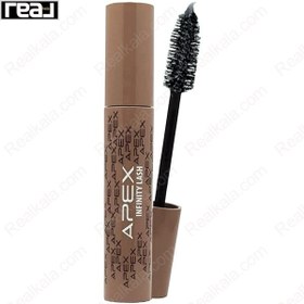 تصویر ریمل اپکس APEX قهوه ای حجم … ا APEX INFINITY LASH MASCARA APEX INFINITY LASH MASCARA