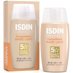 تصویر ضد آفتاب فیوژن واتر مجیک رنگ روشن 50میل(SPF 50)| fusion water magic light 