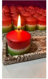 تصویر شمع هندوانه استوانه Candle