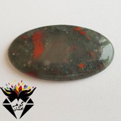 تصویر نگین سنگ خون اصل خوش نقش N3030 