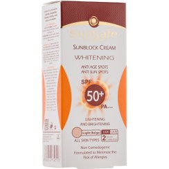 تصویر کرم ضد آفتاب سان سیف رنگی بژ روشن | انواع پوست ( اصل , انقضا 1407/01 , قسطی , ارسال یک روزه ) 